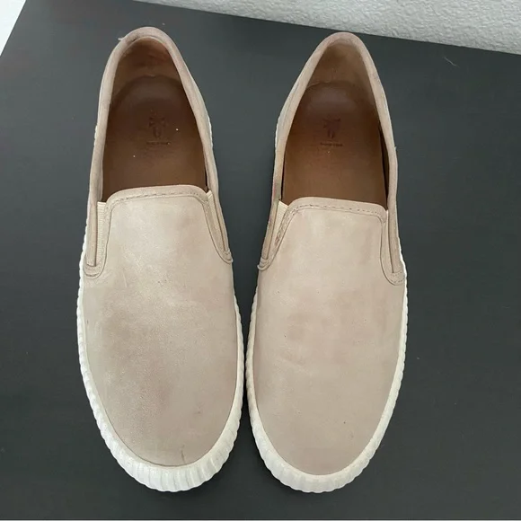 FRYE Women's Camille Suede Slip On Fashion Sneaker - Picture 2 of 13